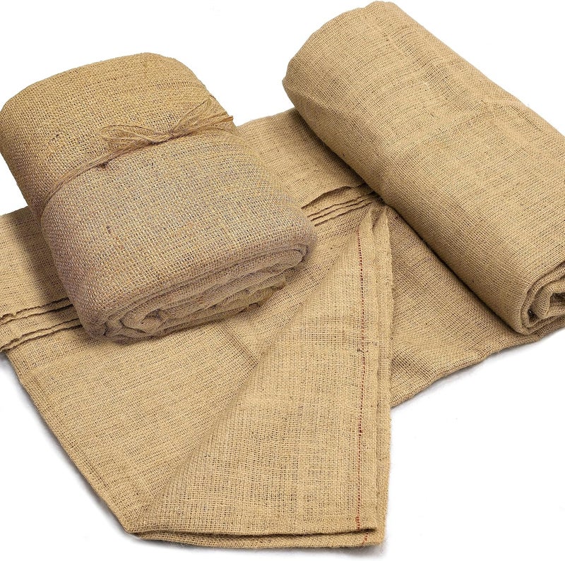 Burloptuous 40" x30 Feet Gardening Burlap Roll - Multipurpose Natural Burlap Fabric, High Density Jute Fiber Material for Decorations, Center Pieces for Home, Rustic Party Décor - Image 1